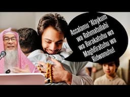 Is Altering the Salam Permissible? assimalhakeem JAL