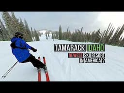 Skiing at Idaho's NEWEST Resort (and it might be the BEST?)