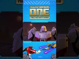 Can they dodge the crates? #transformersone #youtubeshorts