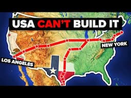 Building High-Speed Rail in US Is IMPOSSIBLE. Here’s Why