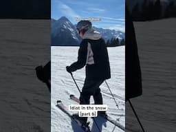 learning to ski from scratch (part 6) #ski #mayrhofen #idiot