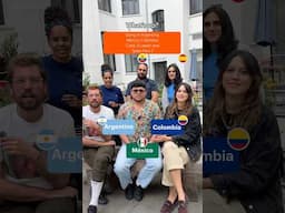 Same Spanish, different words depending on the country 🇲🇽🇨🇴🇨🇺🇪🇨🇪🇸🇦🇷 #spanish #español