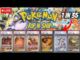 LIVE Pokemon RIP N SHIP! CROWN ZENITH PSA 10 NIGHT!