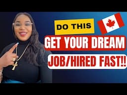 Get HIRED FAST BY AVOIDING THESE Common MISTAKES || How To Get Your Dream Job