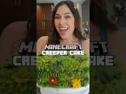 Minecraft Movie Creeper Cake! #minecraft