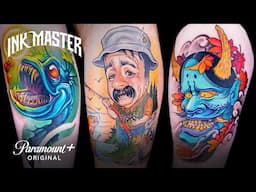 Most ‘Badass’ Tattoos 🤩 Seasons 15 & 16 | Ink Master