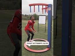 Tez Johnson was quick with it at the #RookiePremiere 👀 #reaction #test #skills #buccaneers #nfl