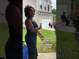 My neighbor is stalking my kids and I and trying so hard to copy me. This is sick and scary.