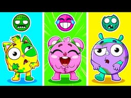 We Turned Into Zombies! 😱 Feelings and Emotions | Kids Songs 🐱🐨🐰🦁And Nursery Rhymes by Baby Zoo