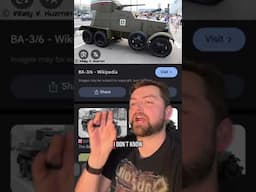 This Russian armored car is WEIRD #shorts