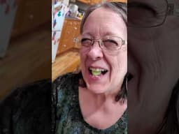 Grandma Tries the World's Most Sour Candy!! #shorts