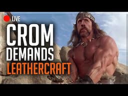 🔴LIVE - Leathercraft  and Hanging Out