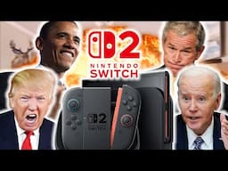 US Presidents Unbox The NEW Nintendo Switch 2
