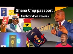 GHANA has officially launch chip embedded passport for security reason