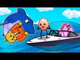 We Become SHARKS and DESTROY EVERYTHING In Roblox