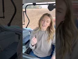 it’s like a personal concert all day long #farming #farm #farmgirl