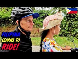 Teaching My Filipina Girlfriend How to Drive... It's NOT Going Well! 🇵🇭 ⚠️🚳
