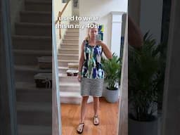 I used to wear this in my 40s! Why?!? 😂 #fashionover40