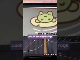 Look at this happy frogs 🐸 #cuteanimation #cuteillustrations #animation #streamoverlay