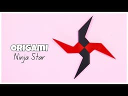 Origami Ninja Star Tutorial | Easy Paper Ninja Star