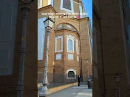 morning chapel bells of Medici chapel in Florence Italy. #shorts