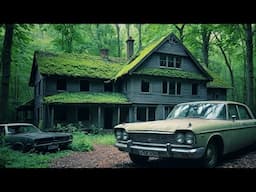 Abandoned House Frozen in Time Hidden in the Forest – Cars, Money, and Memories left Behind