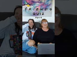 F.R.I.E.N.D.S Quiz - Part 4 #friendsquiz #friendstrivia