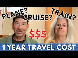 Fly? Ride? Cruise? How much for 1 year of TRANSPORTATION costs around the world?
