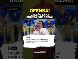 VERMELHO NÃO ESTÁ NAS CORES DA BANDEIRA DO BRASIL! Nem mesmo o futebol será poupado?