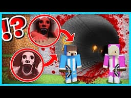 MIPAN & ZUZUZU MENEMUKAN GOA HANTU PETAPETA DI MINECRAFT SURVIVAL! MENGERIKAN