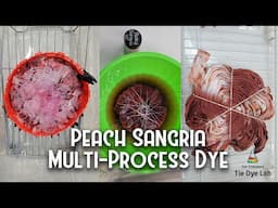 Tie Dye Designs: Peach Sangria (Multi-process Dye)