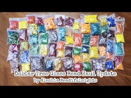 Dollar Tree Glass Bead Haul Update #dollartreefinds #dollartreediy #dollartreehaul #dollartree