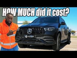 HOW MUCH DID IT COST TO REBUILD A WRECKED 2019 Mercedes GLE?