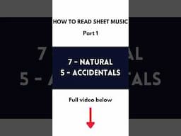 How To Read Sheet Music Part 1 #musictheory #piano #sheetmusic #readingmusic #michaelparchaiski #mp