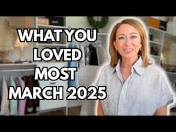 Top Sellers in March 2025: Sneakers, Cardigans, Pink Tops and more!