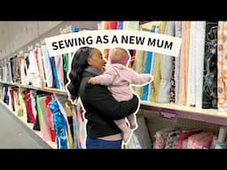 How I Manage Sewing with a Baby at Home