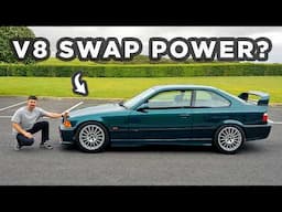 How much power does my V8 swapped E36 actually make?
