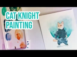 LIVE! - Painting a little cat dude! 🎨 feat. Masha's Watercolors