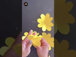 Beautiful Paper Rose Flower / #shorts #diy #papercraft