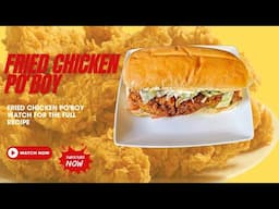 Fried Chicken Po'boy | Fried Chicken Po'boy Recipe