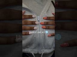 Illusion nail art 🌐