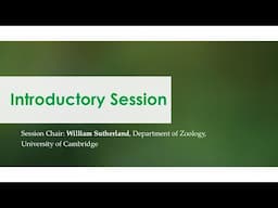 Introductory Session - 2025 US UK Forum on Measuring Biodiversity
