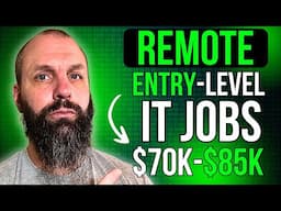 4 Entry Level Remote IT Jobs Hiring Right Now (2025)!