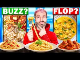 Je teste les PÂTES les plus VIRALES de TikTok 🍝 pendant 1 SEMAINE