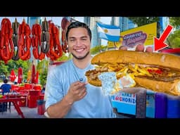 Probando COMIDA CALLEJERA RARA en Argentina 🇦🇷😱 ¿La mejor de Latinoamérica?