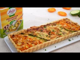 وصفة كيش provençale 😍👌 بالخضر 🥒🥕 بنينة و خفيفة في نفس الوقت 😁