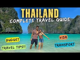 THAILAND TRAVEL GUIDE 2025 | Budget, Visa, Travel Tips, Stay, Shopping| Plan a trip to Thailand vlog