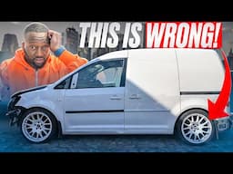 Building The World's First VW Caddy R HITS A BIG PROBLEM