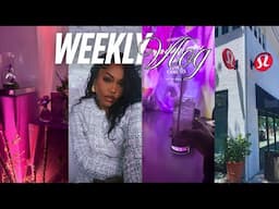VLOG | GODS TIMING,  LULULEMON PR HAUL, VC LAUNCH PARTY, WHOLE FOODS BERRY CHANTILLY LATTE, COSTCO