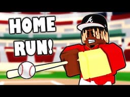 RONALD ACUÑA JR. Hits a HOME RUN in Roblox HCBB!
